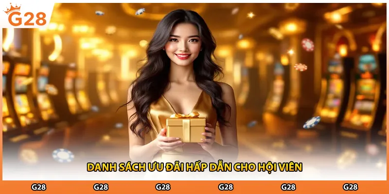 Danh sách ưu đãi hấp dẫn cho hội viên